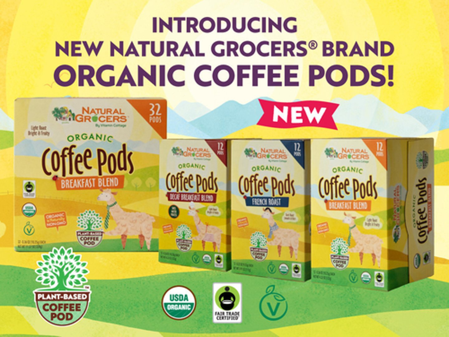 Natural Grocers coffee pods