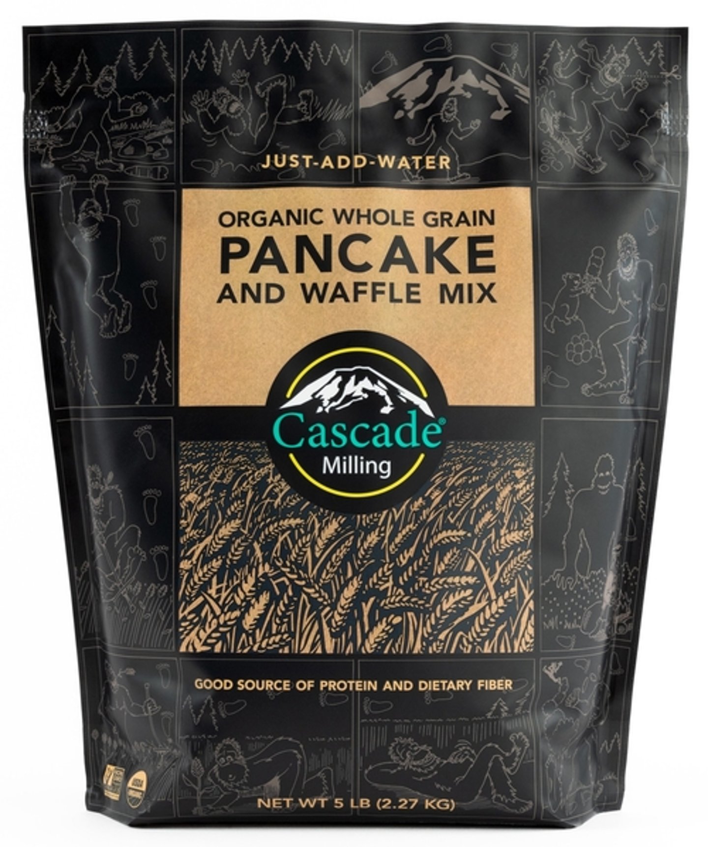 Cascade Milling's pancake and waffle mix.