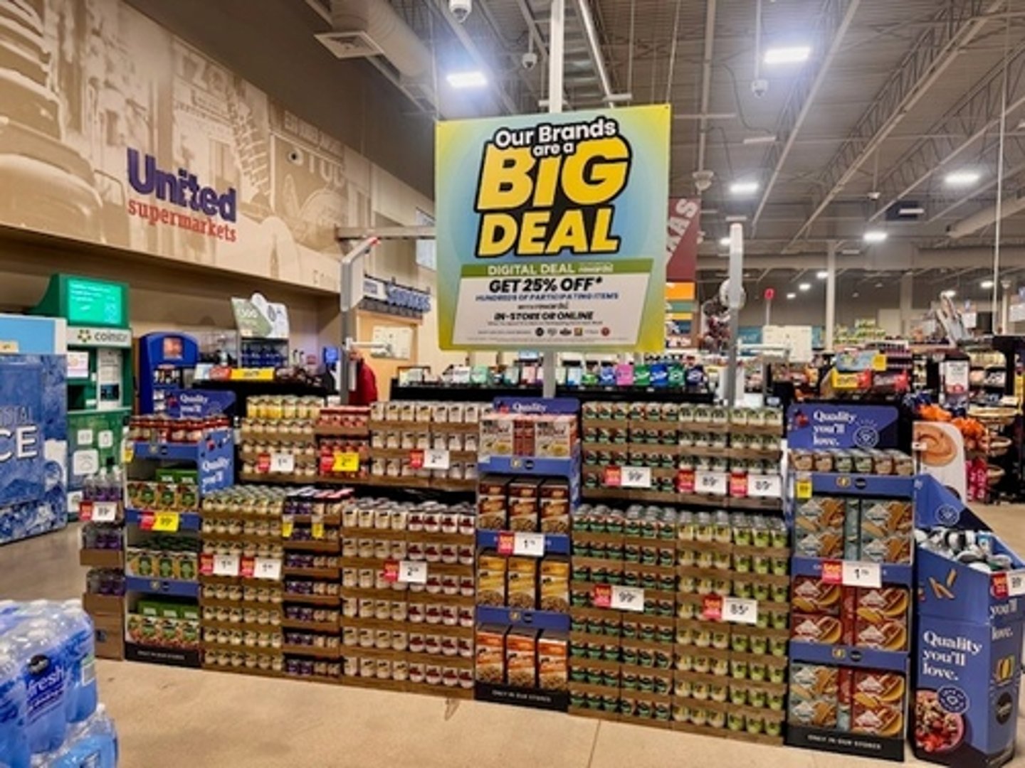 Store Brands Month at United Supermarkets (Albertsons owned)