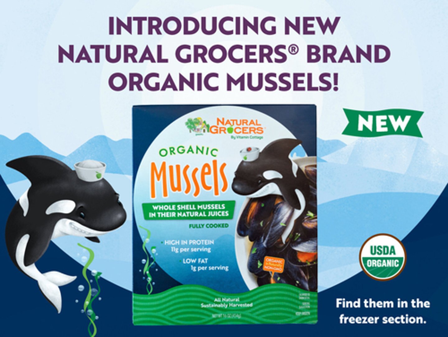 Natural Grocers Mussels 