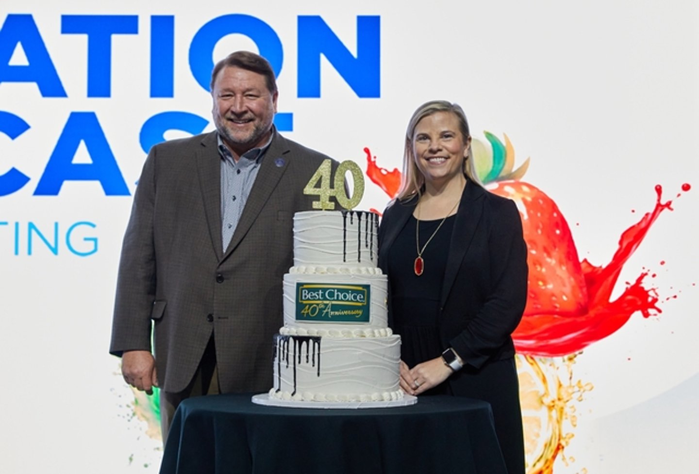 Tye Anthony, AWG Chief Merchandising and Marketing Officer, and Emily Detwiler, AWG Vice President of AWG Brands.