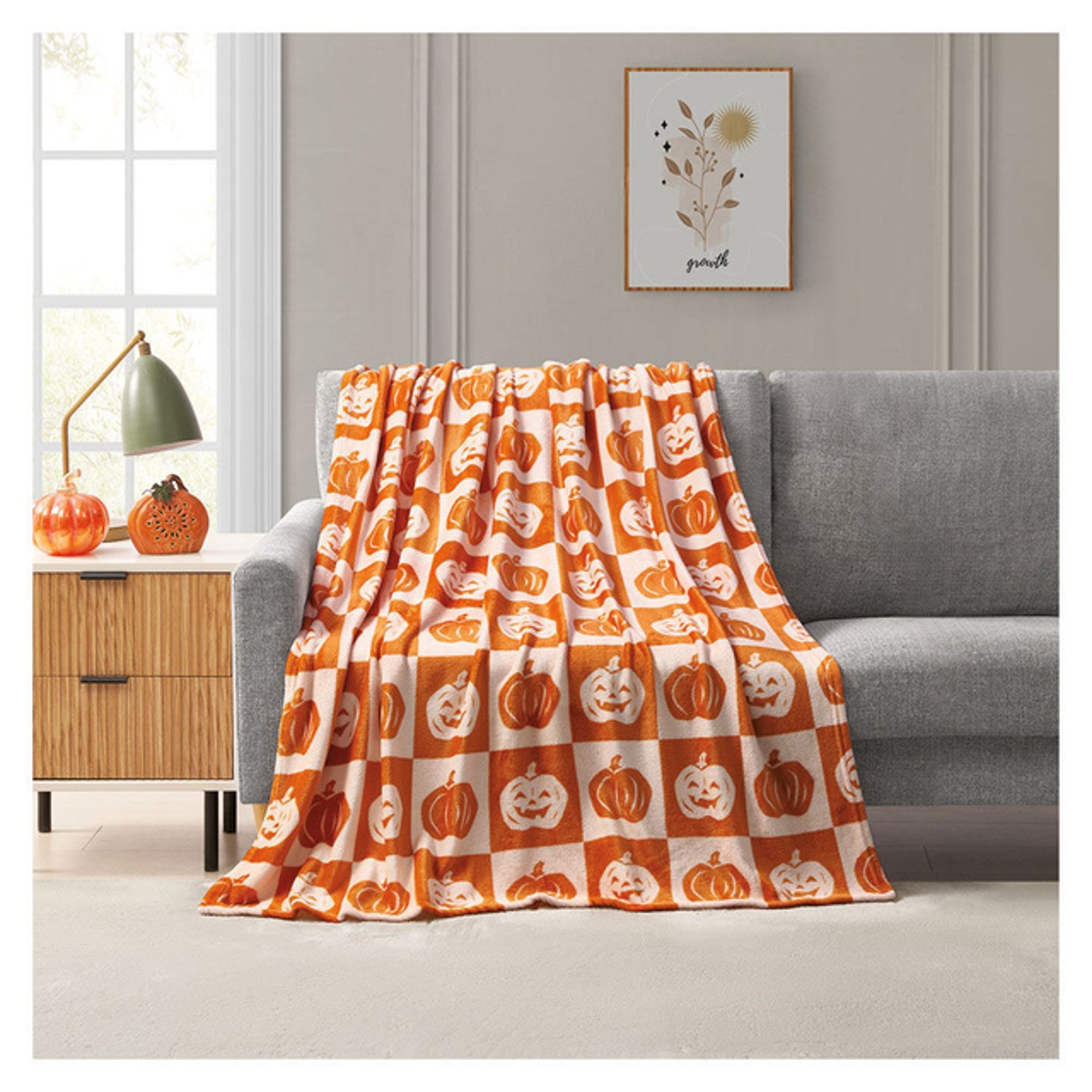 Aldi Halloween throw blanket