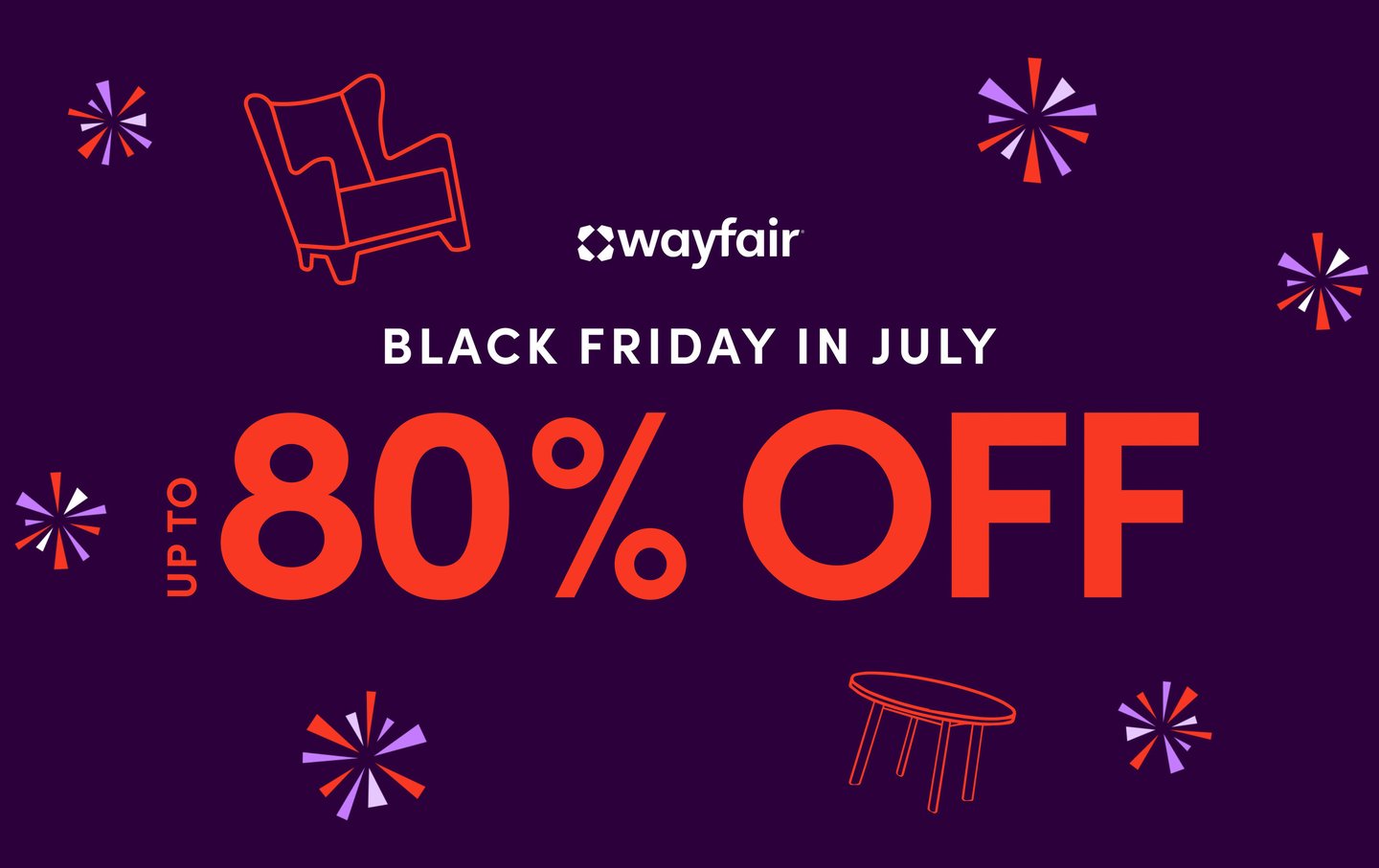 Wayfair Black Friday in July Main Image