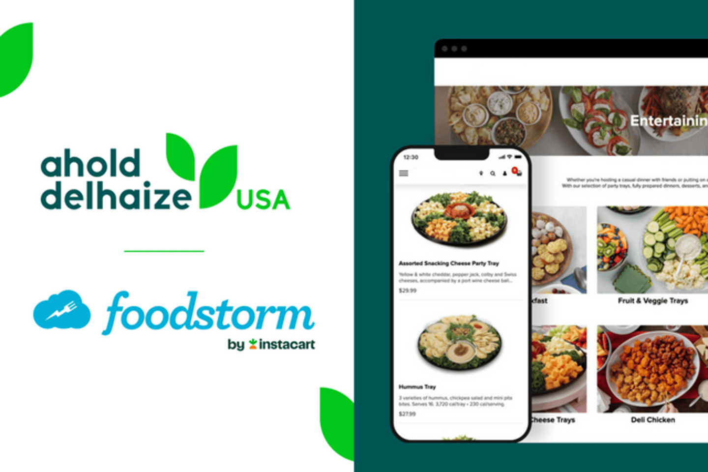 ahold delhaize food storm