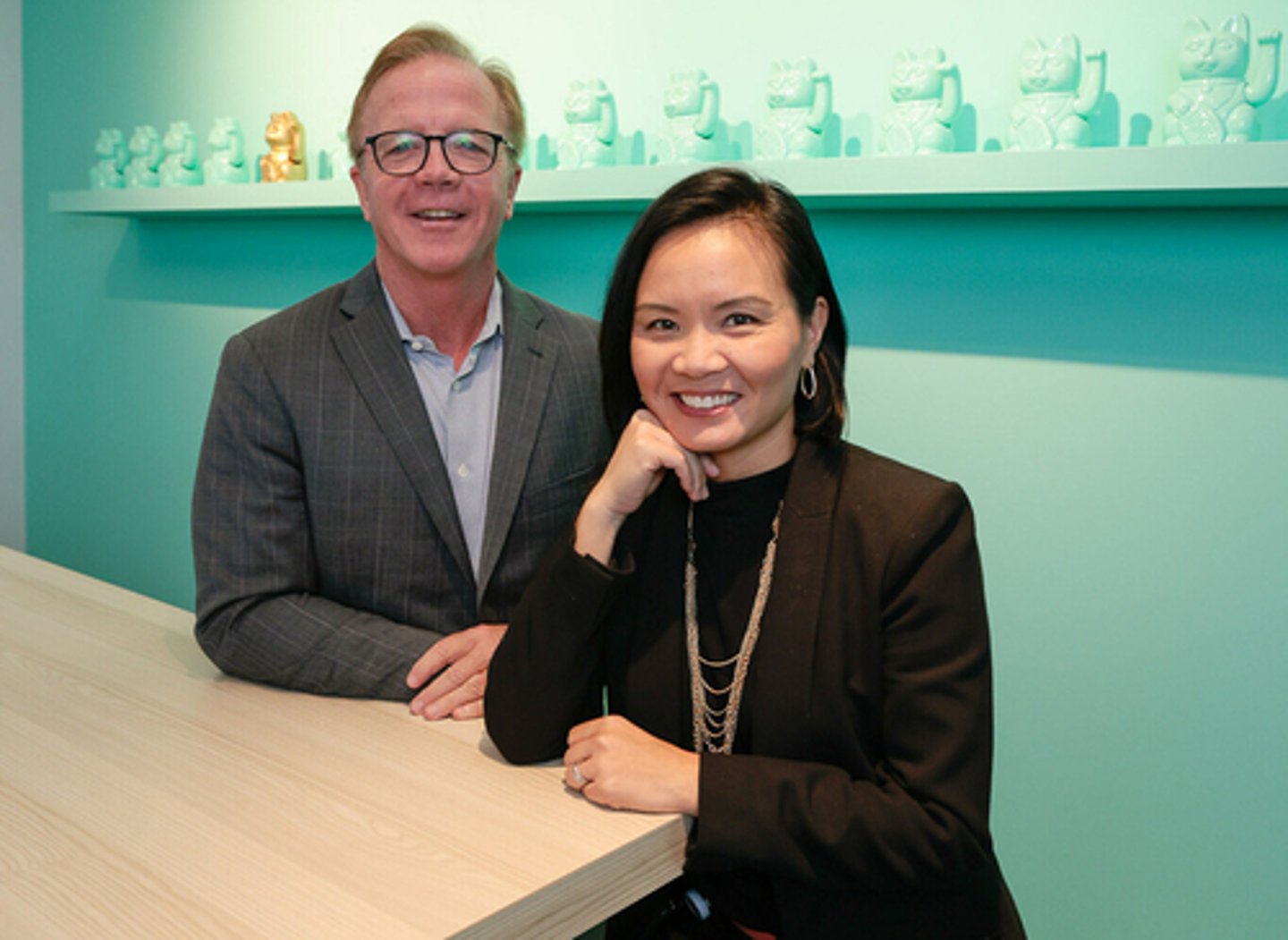 Chris Pine and Tina Lee - CEO, T&T Supermarkets