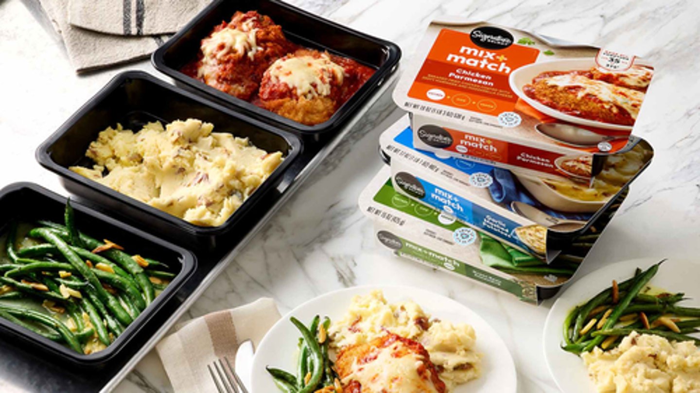 Albertsons Signature SELECT meal solutions.