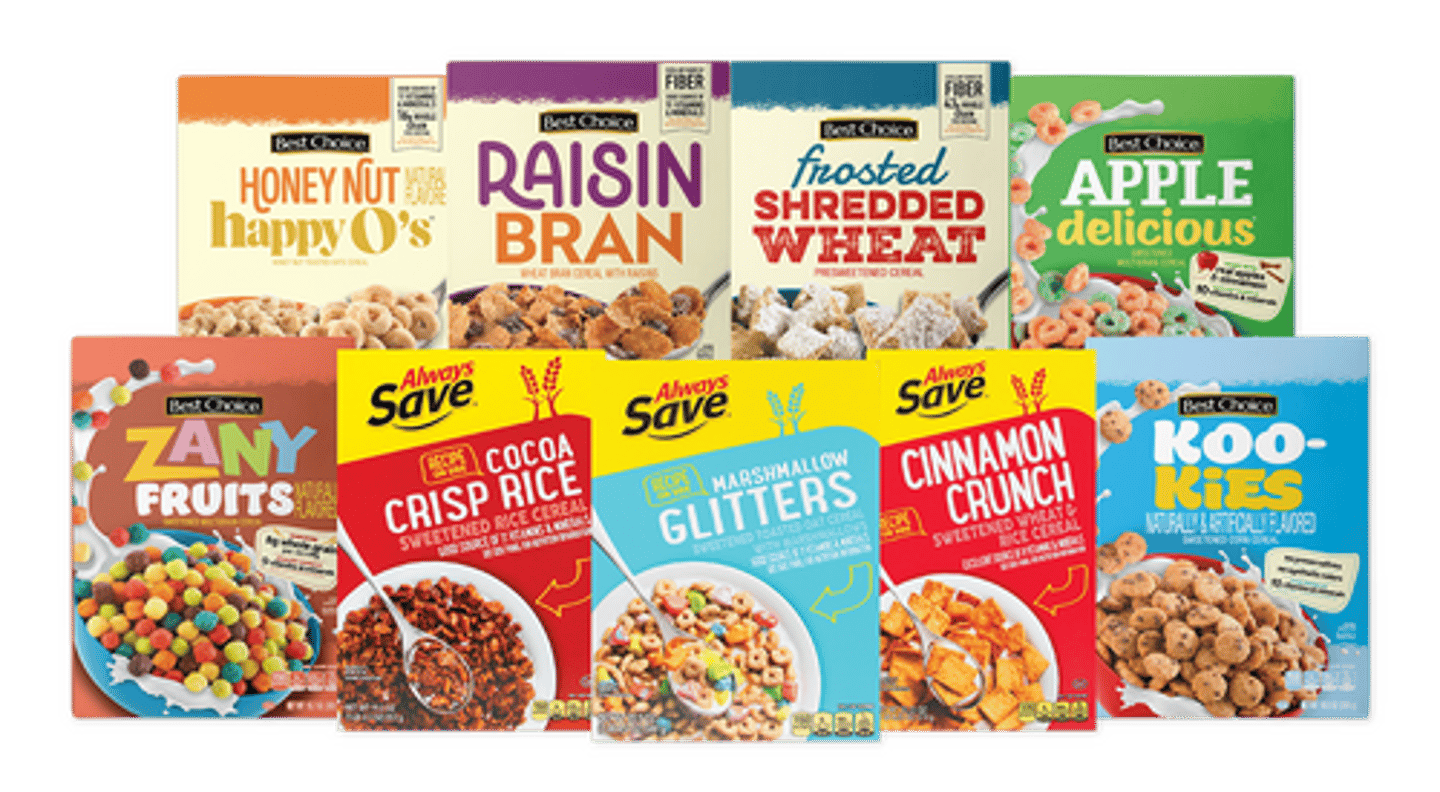 AWG Brands cereal