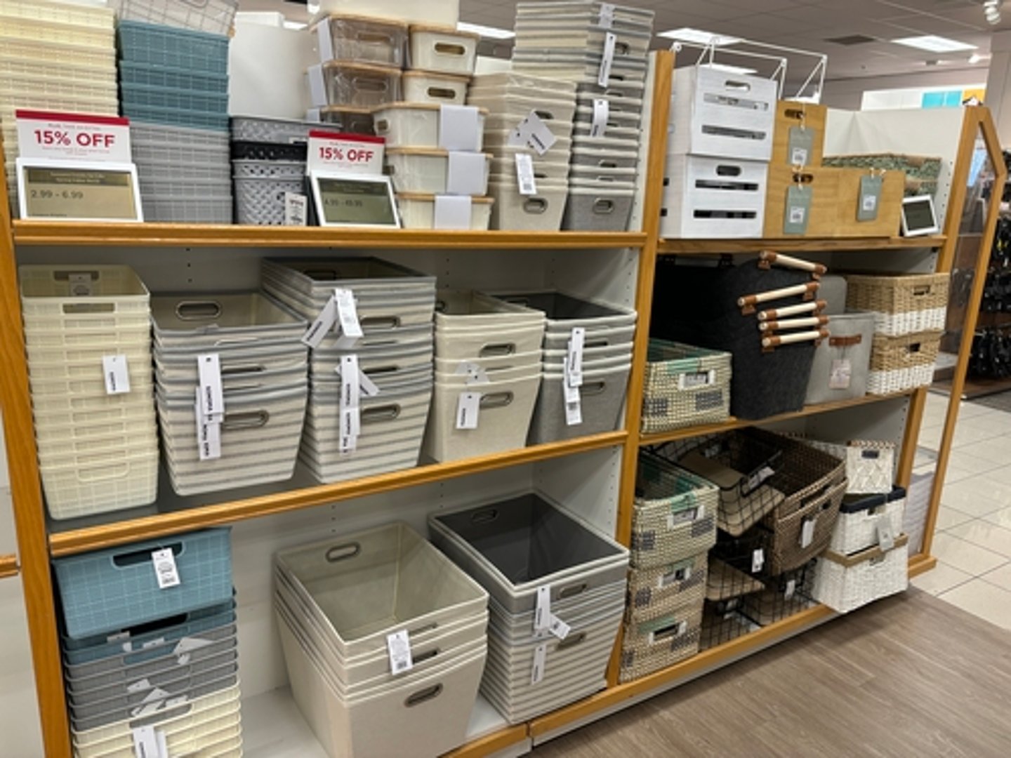 Kohl's home organization