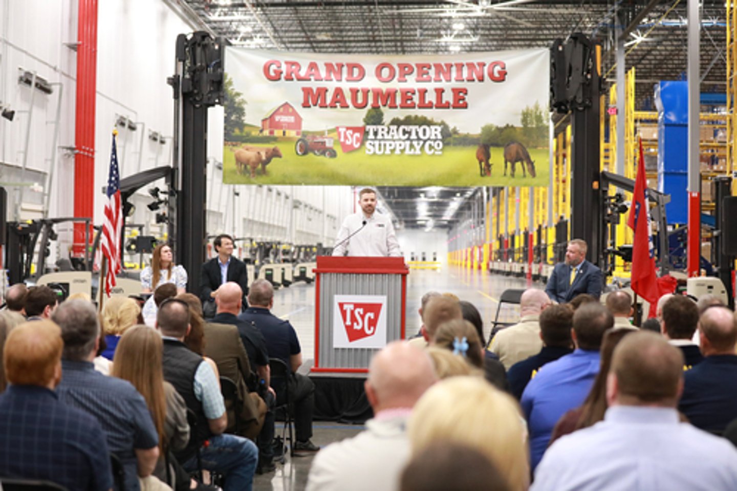 Tractor Supply Arkansas distribution center.