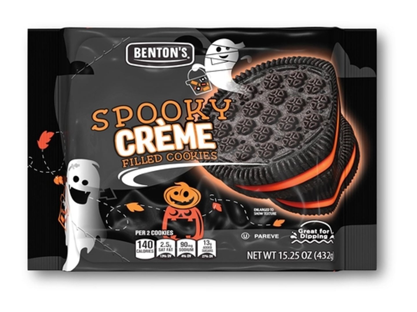 Aldi Bentons Brands Spooky Sandwich Cremes