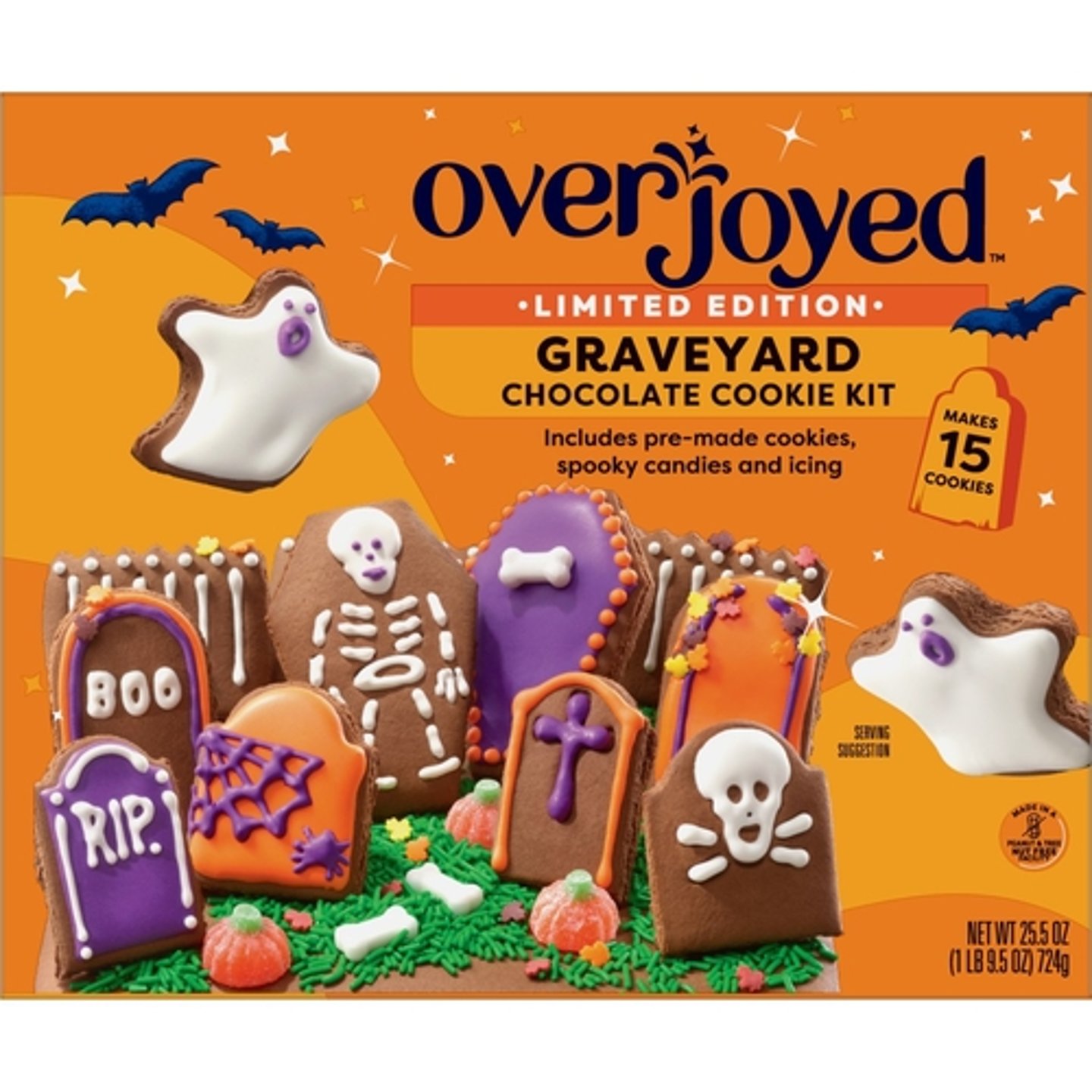 Albertsons Overjoyed Halloween cookie kit