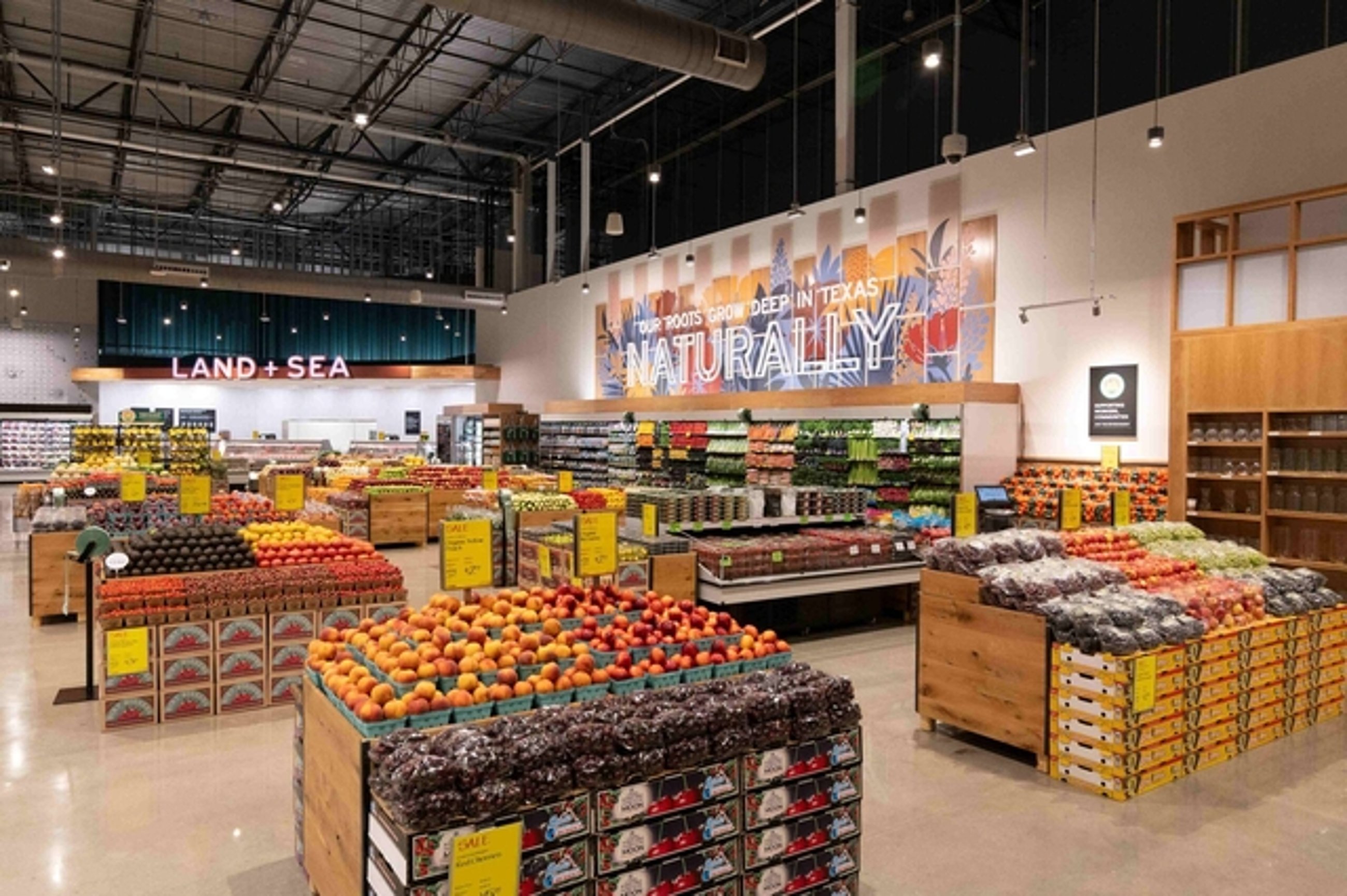 Whole Foods Market's new store in McKinney, Texas. 