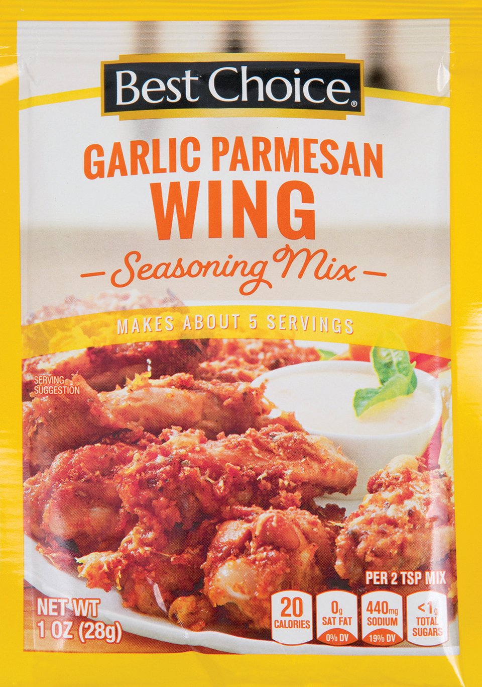 Best Choice Garlic Parmesan Wing Seasoning