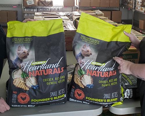 Petland Charities donates 10K of private label dog food to Ohio