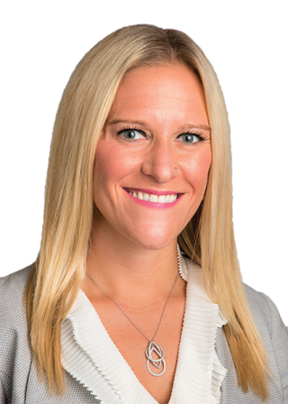a woman smiling for the camera