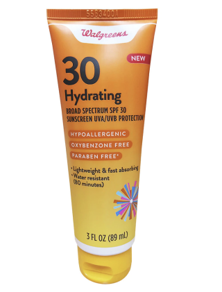 Walgreens sunscreen