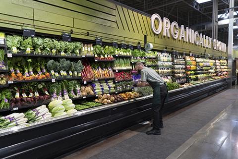 interior produce department