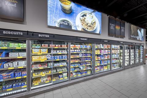 a large machine in a store