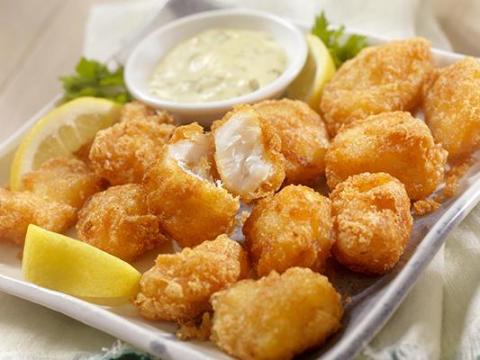 a tray of food on a plate