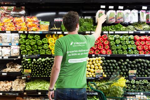 a display in a store filled with lots of fresh produce