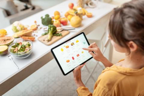 Online grocery shopping
