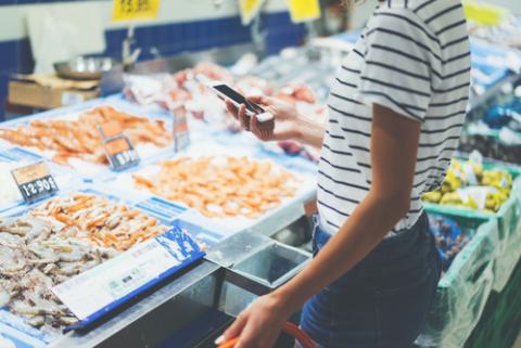 Seafood grocery store