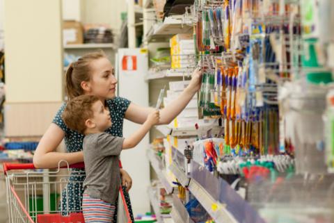 Back-to-school shopping