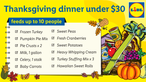 Lidl Thanksgiving