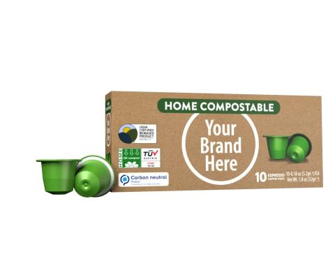 Smile Compostable Solutions coffee pods