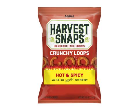 Harvest Snaps Crunchy Loops Hot & Spicy