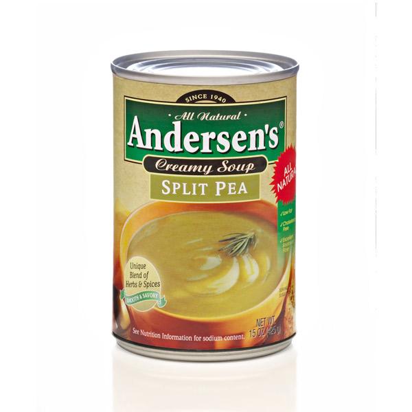 Allnatural Andersen’s Split Pea Soups from AFP Store Brands