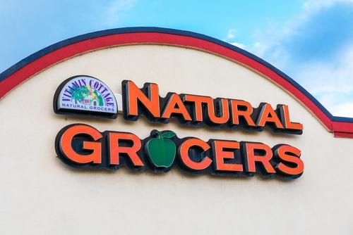 Natural Grocers sign