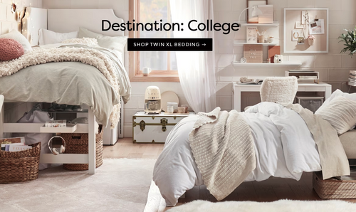 Pottery Barn Teen, Bedding