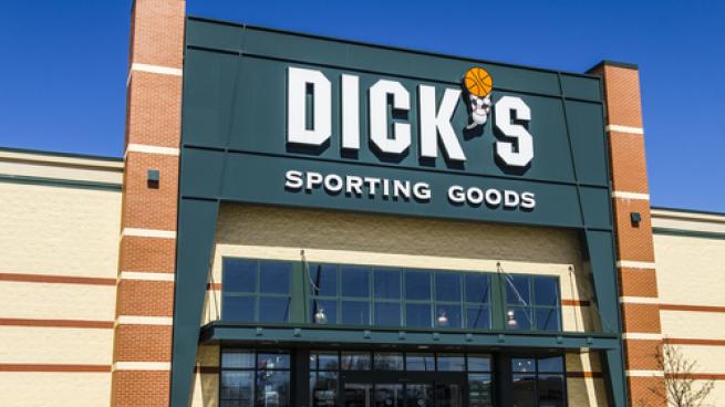 a store in a brick building