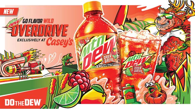 Mountain Dew Overdrive Casey's