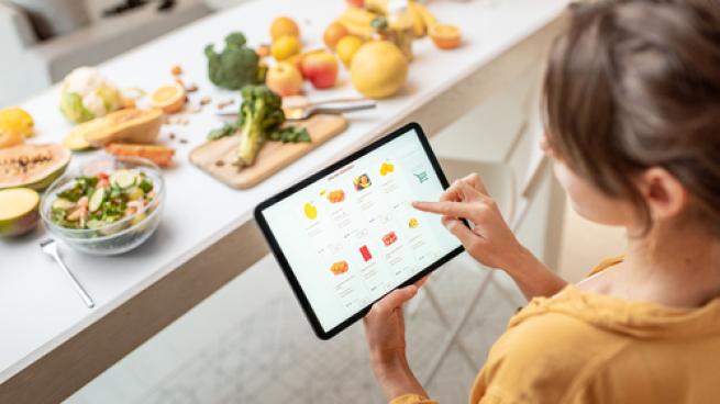 Online grocery shopping